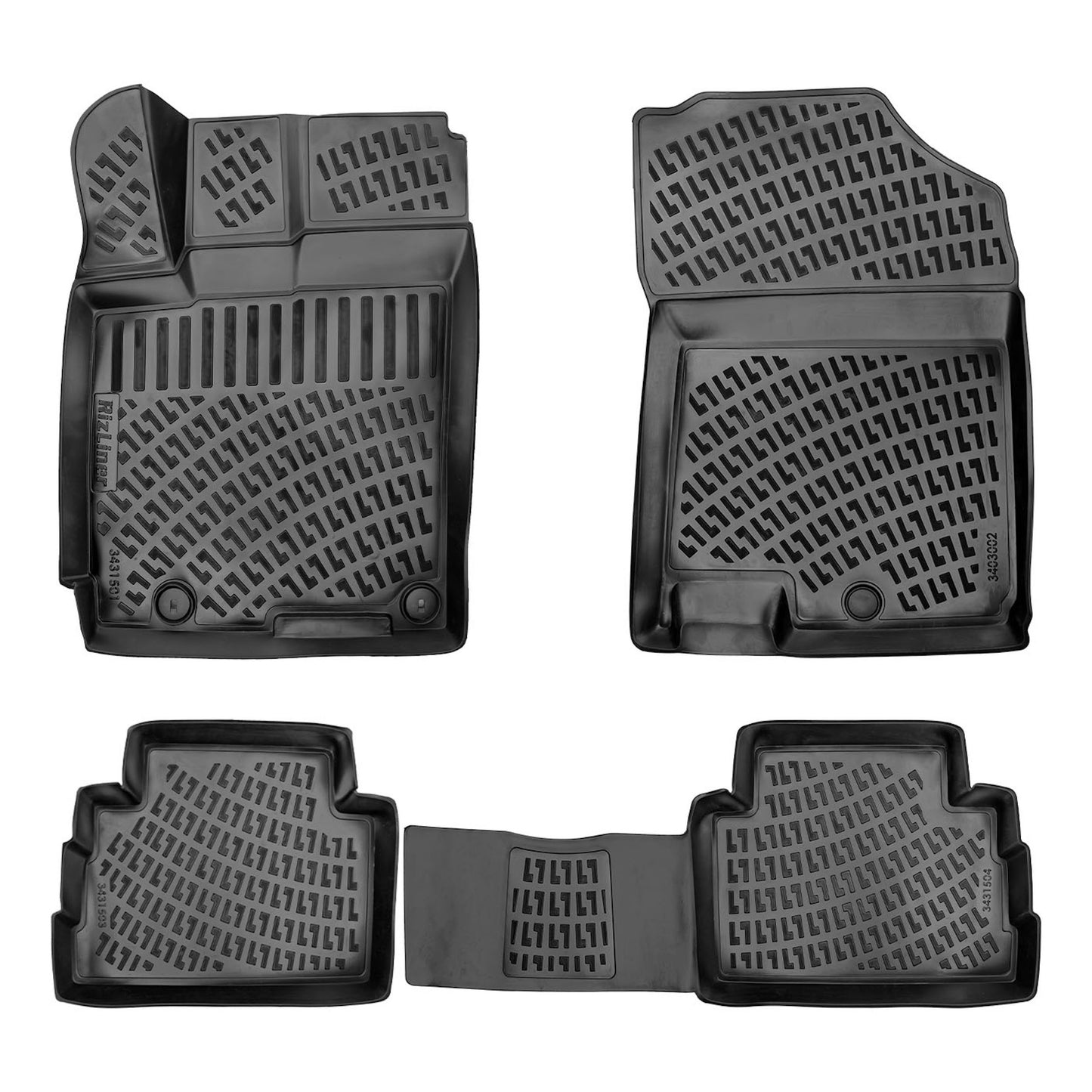 Hyundai Kona 2018-2023 & Kona N 2022-2023 (No Electric Models) Floor Mats