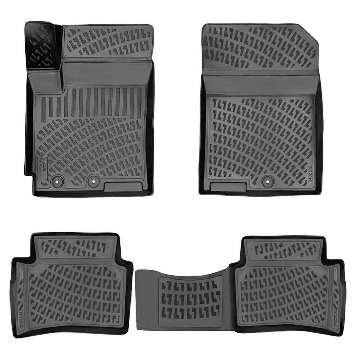 Kia Rio & Rio 5 Door 2018-2023 Floor Mats
