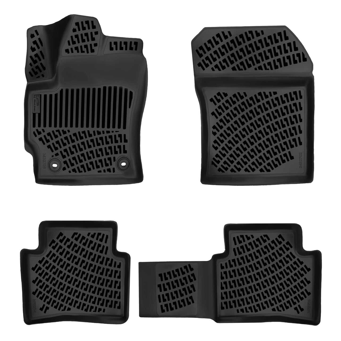 Toyota Corolla 2020-2025 (No Hatcback or Cross Models) Floor Mats
