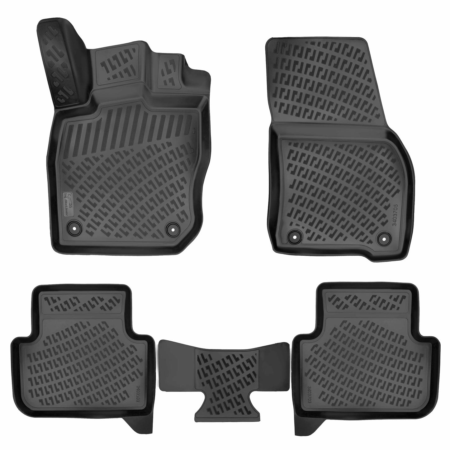 Volkswagen Tiguan 2018-2024 Floor Mats