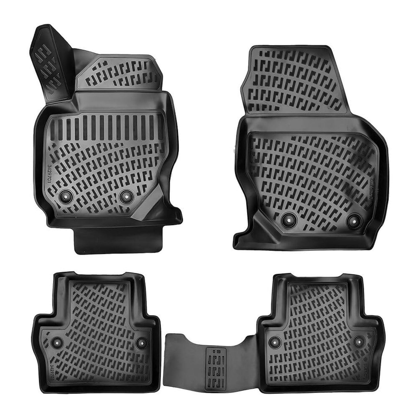 Volvo S80 2007-2016 & XC70 2008-2016 & V70 2008-2010 Floor Mats