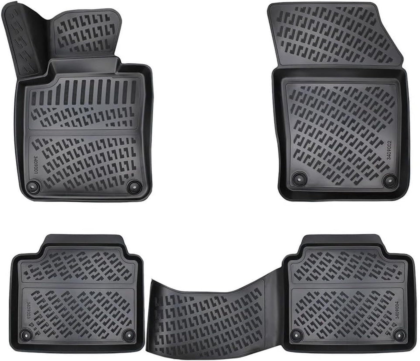 Volvo S90 2017-2024 & V90 2018-2020 & V90 Cross Country 2017-2024 Floor Mats