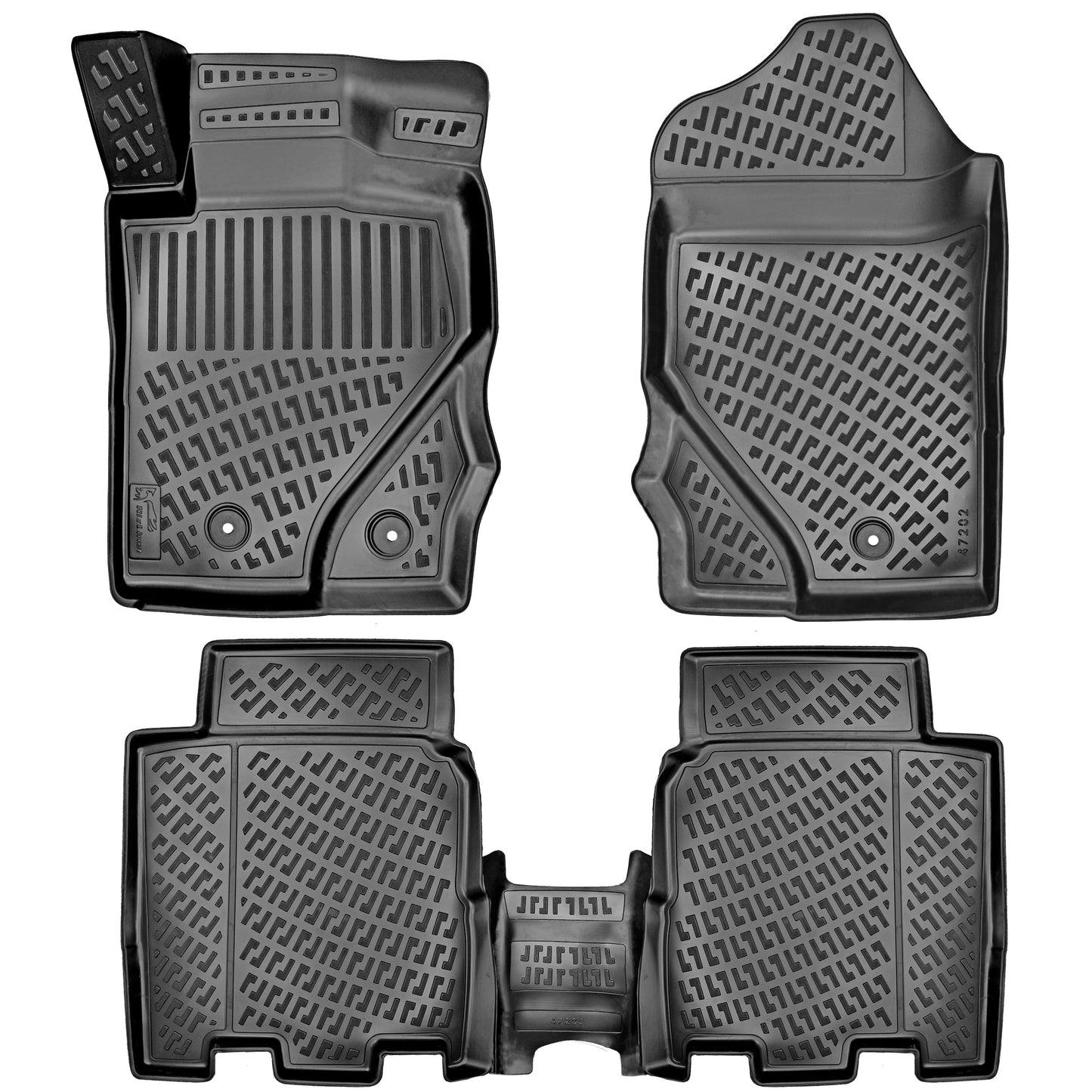 Ford Bronco 4-Door & Bronco Raptor 4-Door 2021-2026 (No Bronco Sport Models) Floor Mats