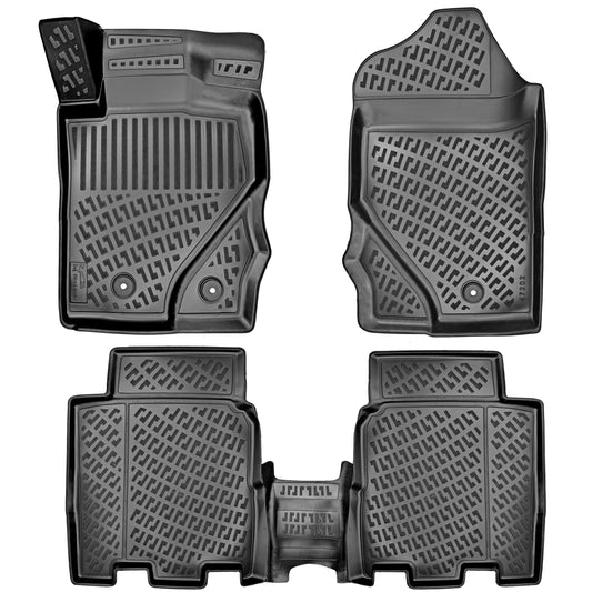 Ford Bronco 4-Door & Bronco Raptor 4-Door 2021-2026 (No Bronco Sport Models) Floor Mats