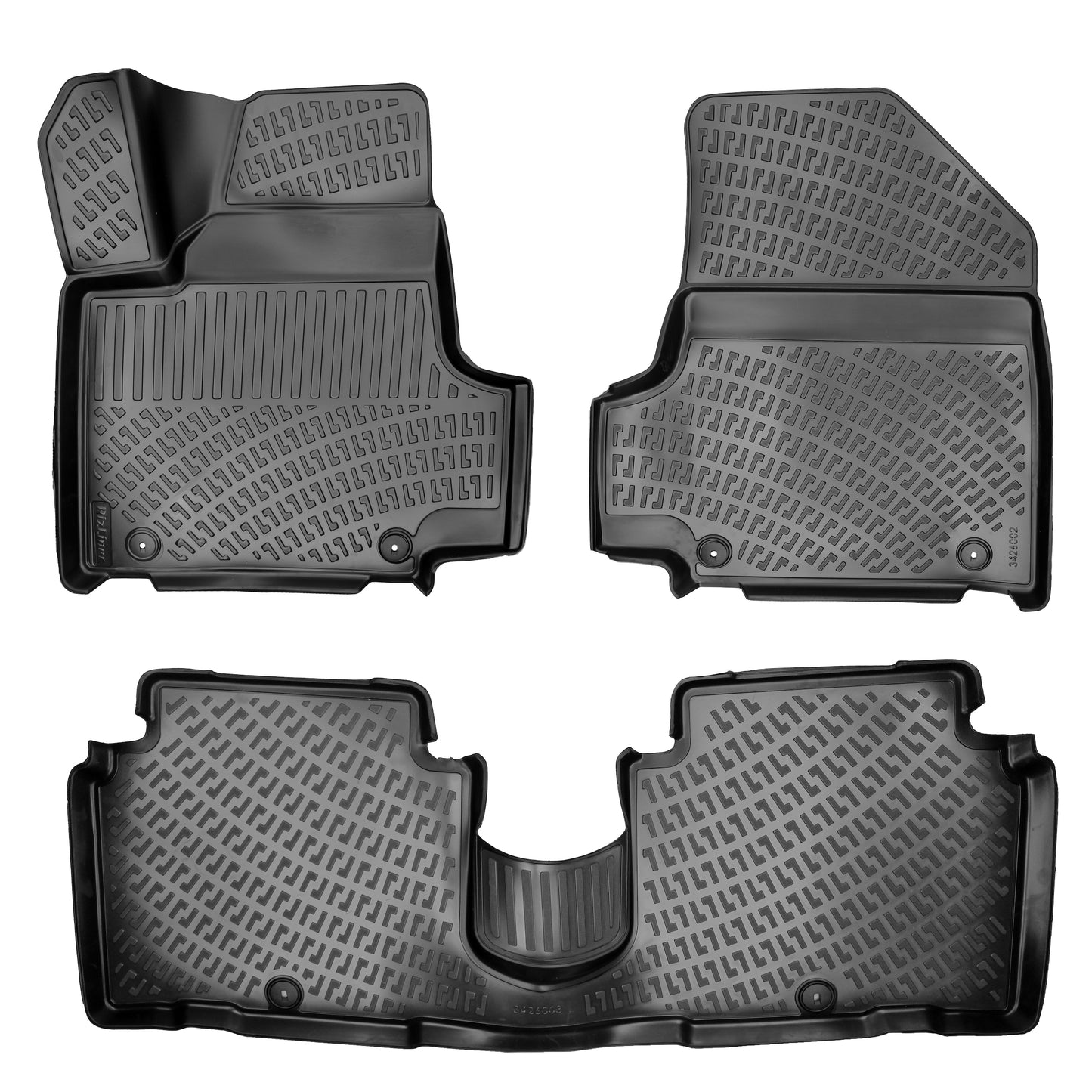 Hyundai Ioniq 5 2022-2026 (Movable Console All The Way Front) Floor Mats