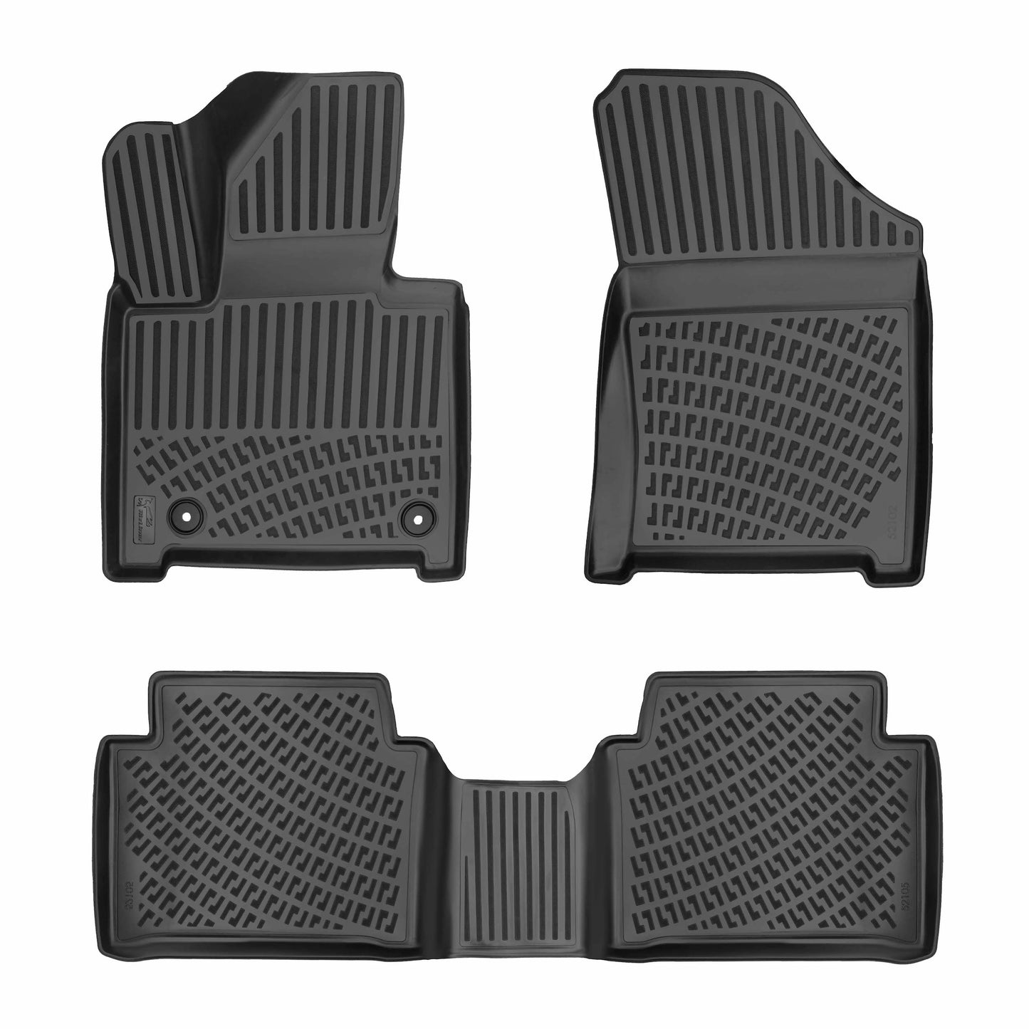 Hyundai Santa Fe Hybrid 2024-2026 5 Seats Floor Mats