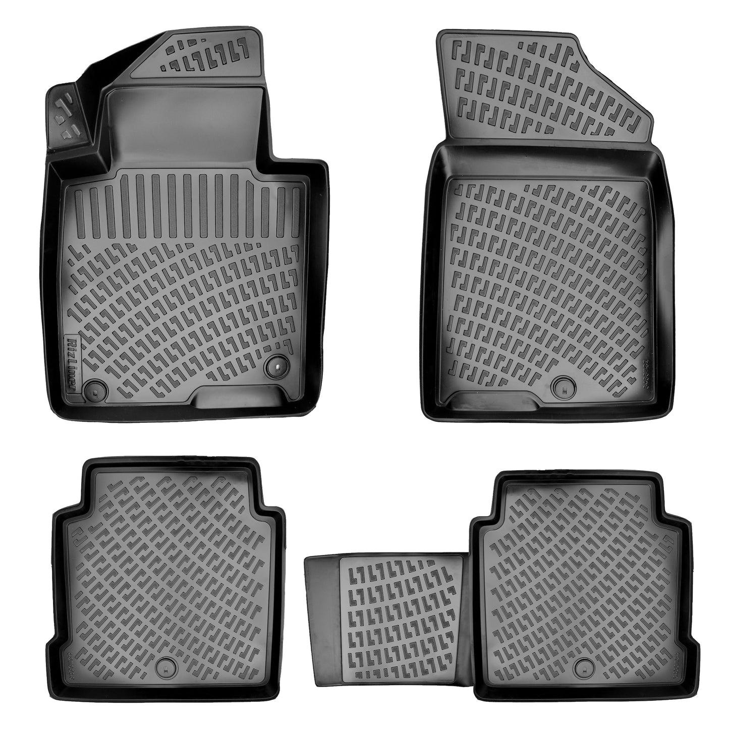 Hyundai Sonata 2015-2019 (No 2015 Hybrid Model) & Kia Optima 2016-2020 (No 2016 Hybrid Model) Floor Mats )